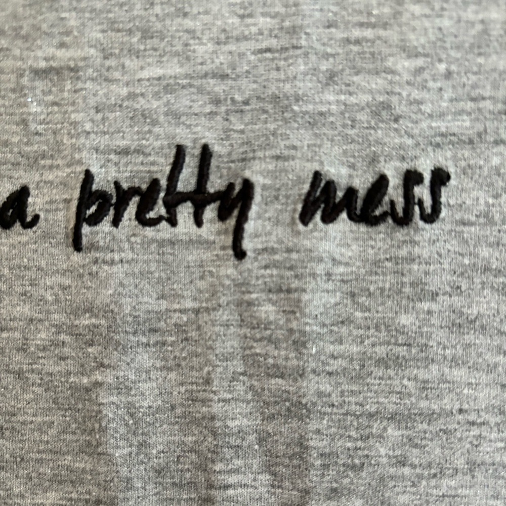 Embroidered Muscle Tee - Picture 2 of 4